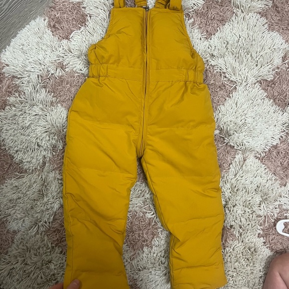 Yellow Winter Children's Snowsuit Set - Picture 10 of 16